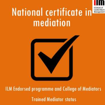 National Certificate In Mediation, Endorsed Mediation Training