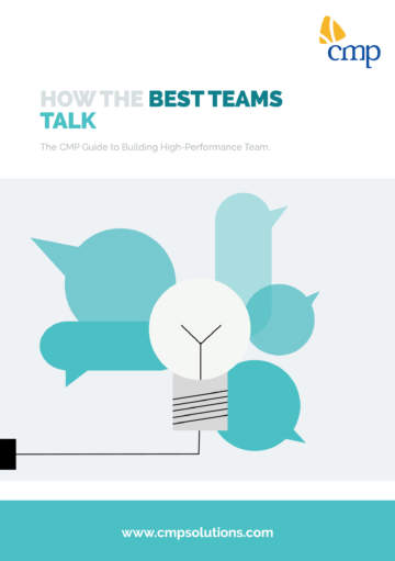White Paper - How the best teams talk
