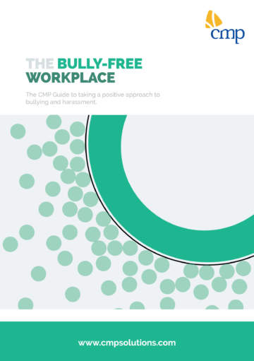 White Paper - The bully free workplace