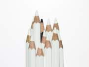 white and black pencils to represent racial discrimination